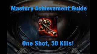 One Shot, Fifty Kills! Mastery Achievement - Starcraft 2 Wings of Liberty