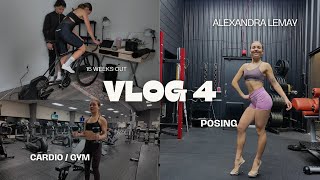 Vlog 4 | POSING, GYM, CARDIO, YOGA