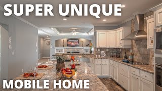 SUPER UNIQUE MOBILE HOME! HUGE walk-in closet you MUST SEE! Mobile Home Tour