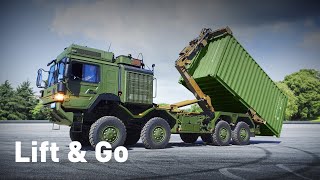 Rheinmetall presents Automated Load Handling System ALHS 2.0 on HX truck