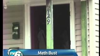 Two arrested in meth bust