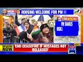 pm narendra modi shares highlights of paris visit dost macron lays red carpet breaking news