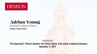 Tuesday Faculty Lunch Series features Adrian Young