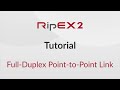 RipEX2 Tutorial – Full duplex Point-to-Point Link