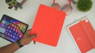 iPad Pro 12.9 M1(5th Gen) Official Apple Smart Folio | Electric Orange