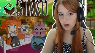 JOGANDO UM NOVO MINECRAFT? | GAMEPLAY STAXEL #1 ♥