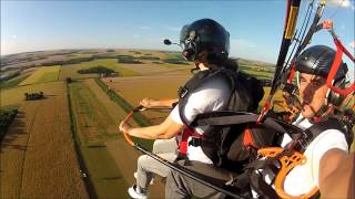 Passando Mal em Voo - duplo paramotor - Rafael Pinz