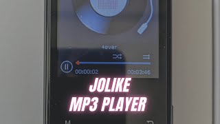 JOLIKE MP3 Player Bluetooth Review | Full Touch Screen HiFi Lossless MP3 Music Player