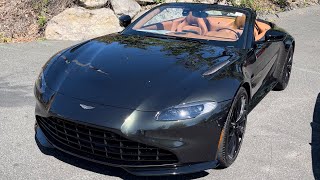 2023 Aston Martin Vantage Roadster Auto V8 Minotaur Green Paint.