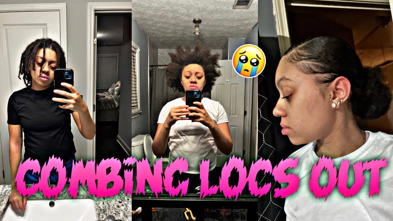 Combing Out My Locs Youtube Combing Out My Locs Youtube