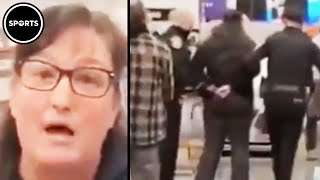 Anti-Masker Makes Ignorant Comment Then Gets Arrested