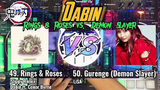 【鬼滅の刃】EDM Remix Dabin \u0026 LiSA Rings\u0026Roses vs 紅蓮花(Gurenge) Demon Slayer [DJ社畜]