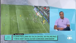 Denilson: Foi falta do Gomez no gol do Palmeiras contra o Ituano