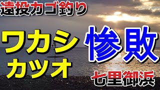 遠投カゴ釣り、今季最後の青物狙い！初冬を迎え渋々のなかで悪戦苦闘の七里御浜の釣行をお伝えします