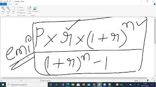 Java Programming How to calculate EMI