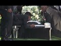 Presley Chweneyagae has been laid to rest.