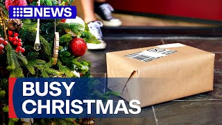 Australia Post set to deliver millions of parcels over Christmas | 9 News Australia