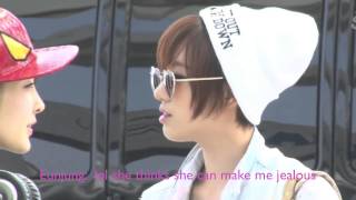 Eunjung Jiyeon making each other jealous at the Airport- [Fanmade \u0026 Fakesub]