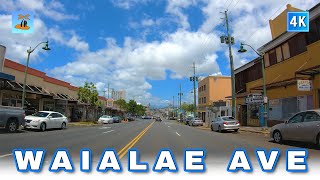 Waialae Ave |  Kaimuki | Kahala | Palolo | Round Trip 🌴 Hawaii 4K Driving