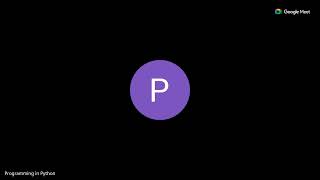 Python Live Session (Week 2)