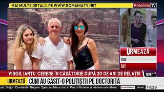 Virgil Ianțu și a cerut iubita de soție după 20 de ani de relație