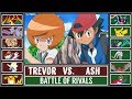 Ash vs. Trevor (Pokémon Sun/Moon) - Kalos League Battle (Custom)!