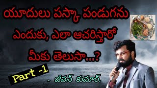 యూదులు పస్కా పండుగను ఎందుకు, ఎలా ఆచరిస్తారో తెలుసా?|| Do U know how the Jews celebrate the Passover?