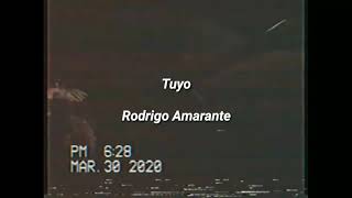 Tuyo (Narcos Theme) - Rodrigo Amarante - Letra