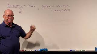 Professor Long - A&P Intro Lecture 1, Definitions, Levels of Organization