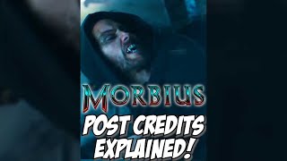 MORBIUS Post Credit Scenes BREAKDOWN In 60 Seconds! #shorts