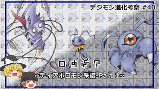 【Digimon】ディアボロモン系譜Part 1 - デジモン進化考察#40