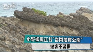 小野柳擬正名「富岡地質公園」　遊客不習慣