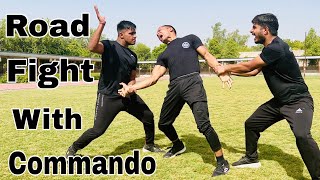 Road Fight With Commando | Self Defence | Commando Fitness Club