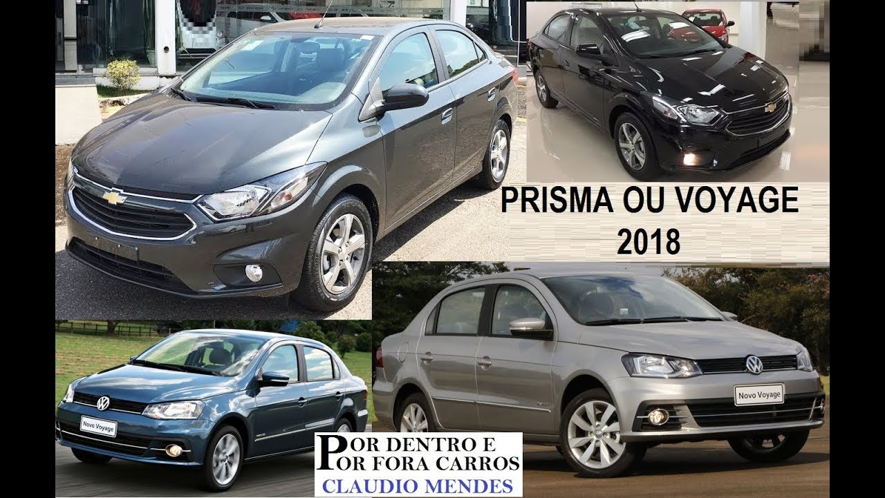 Chevrolet Prisma Ltz Ou Volkswagen Voyage Highline Comparativo 2018