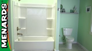 How To Install a Shower Surround | Menards