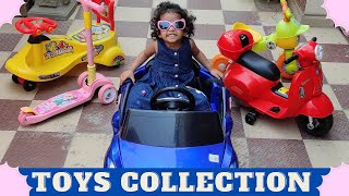 Saanvi play with toy cars - collection video for kids|pretend play with toy cars|toy collection kids