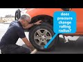 Win the debate - pressure effect on tyre rotations