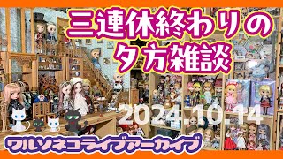 1219【アーカイブ】三連休終わりの夕方雑談ライブ 在庫膨らむ店内とぼっちドル活とドル友と2024/10/14