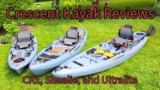 Crescent Kayak Review CK1, Shoalie, and Ultralite