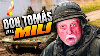 DON TOMÁS CUENTA SU EXPERIENCIA EN LA MILI