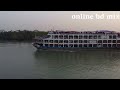 দুই লঞ্চের হাড্ডাহাড্ডি প্রতিযোগিতা hd close contest by sundarban 12 and mv dipraj launch