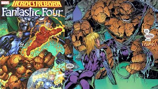 Fantastic Four issue 1 by Jim Lee and his School Pal, Brandon Choi, Marvel Comics Heroes Reborn 1996