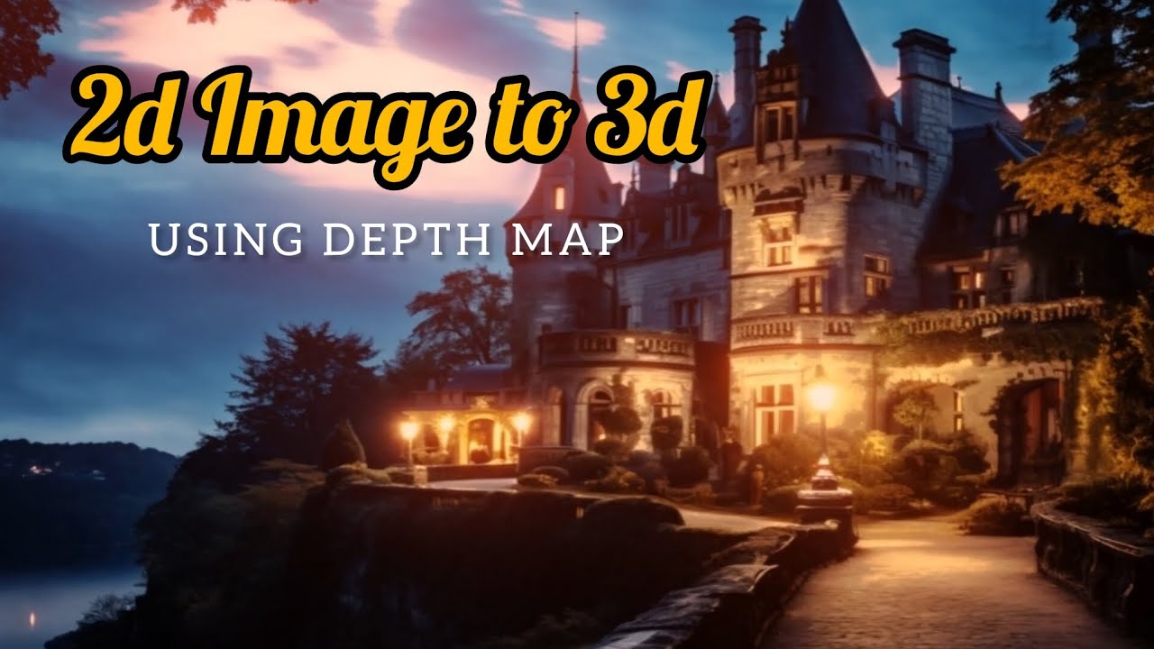 2d To 3d Using Depth Map Tutorial Youtube