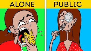 WHEN FOOD IS LIFE || Funny Situations and Relatable Moments by 123 GO! Animated