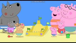 Peppa Pig S06E52 The Sandcastle