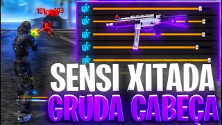 SENSI XITADA !!! ⚙️ QUALQUER CELULAR 🔥 A MELHOR SENSIBILIDADE PARA SUBIR CAPA NO FREE FIRE!