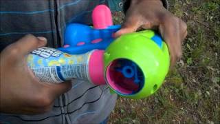 Crayola Outdoor Colored Bubble Launcher Review (Mommy 2K)