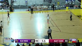 BLUE RIDGE vs MANY FARMS Girls Consolation Championship Round Valley Roundball Shootout