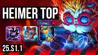 HEIMERDINGER vs MAOKAI (TOP) | 1300+ games, 8/5/19 | KR Master | 25.S1.1