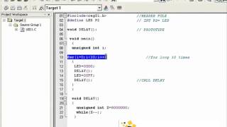 for loop handling Embedded C